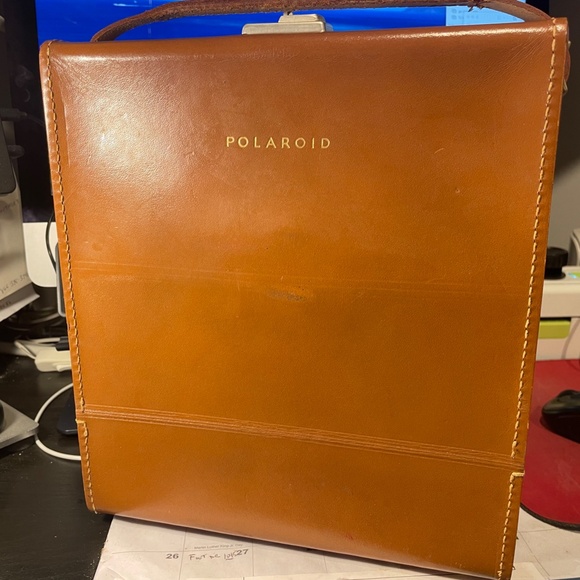 Vintage Polaroid Land Camera Model J66 with Case 1961-63 Untested #205359601921 - Picture 7 of 9